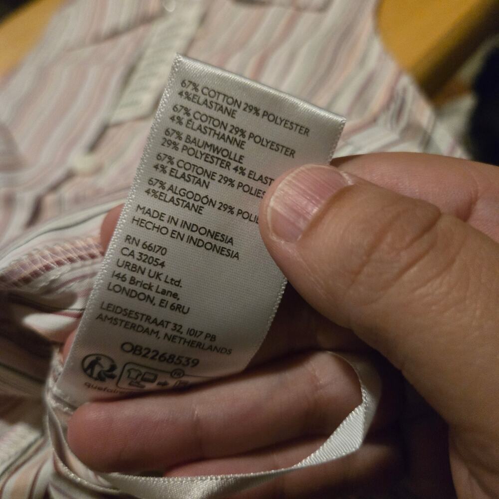 Urban Outfitters Party Girl Striped Sleeveless Top XXS - Picture 7 of 7